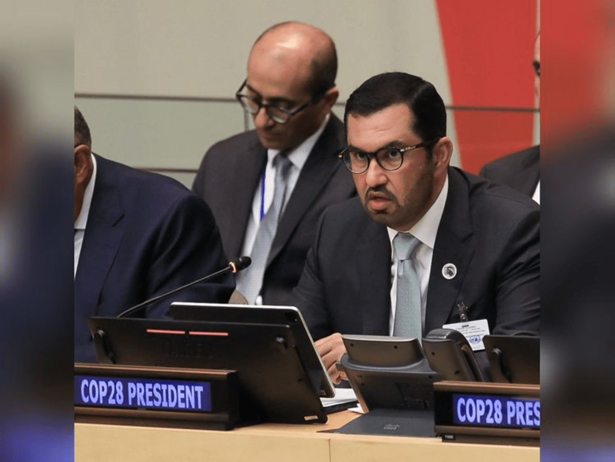 COP28 President-Designate Dr Sultan Al Jaber addressed the UN Climate Ambition Summit in New York last week