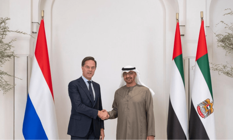 UAE President, Dutch Prime Minister discuss bilateral relations in Abu Dhabi