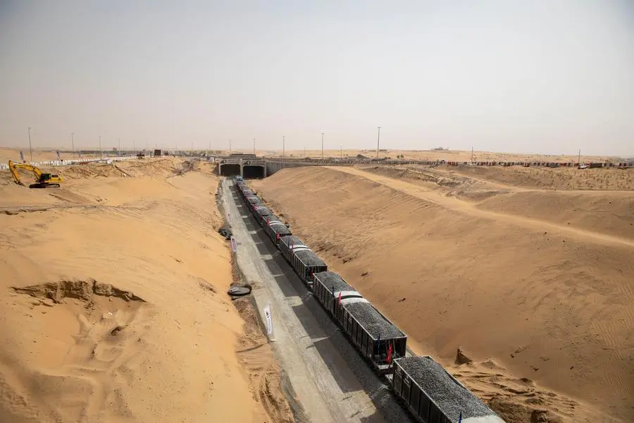 Construction of Etihad Rail project. Source- Etihad Rail