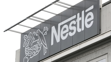 Nestle's logo is seen at a plant in Konolfingen, Switzerland, Sept. 28, 2020. REUTERS/Arnd Wiegmann/File Photo Acquire Licensing Rights
