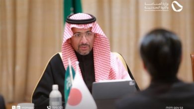 Minister of Industry and Mineral Resources Bandar Al Khorayef concluded his official visit to Japan that aimed at developing the comprehensive strategic partnership between the two countries. Source: Saudigazette.com.sa