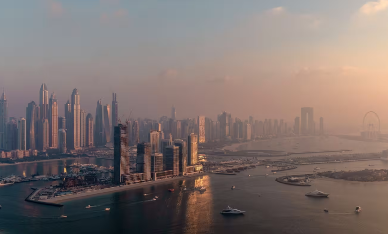 An aerial view of the skyline and marina district of Dubai, 2023 © Andrea DiCenzo/Eyevine Source: Ft.com