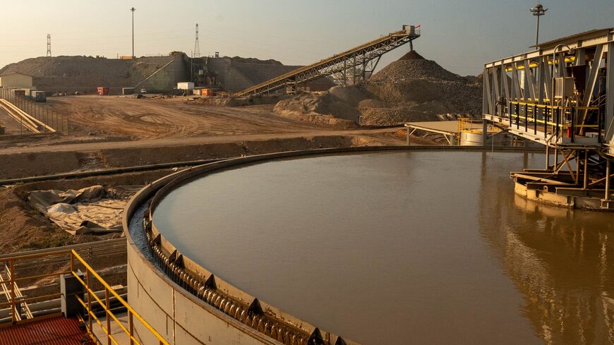 A general view of processing facilities at the Tenke Fungurume Mine, one of the largest copper and cobalt mines and the subject of a dispute between Congolese authorities and the Chinese firm CMOC, southeastern Democratic Republic of Congo, on June 17, 2023. - EMMET LIVINGSTONE/AFP via Getty Images Read more: https://www.al-monitor.com/originals/2024/03/uae-eyes-zambia-mine-minerals-race-heats-against-saudi-arabia-china#ixzz8VKbPgCQb